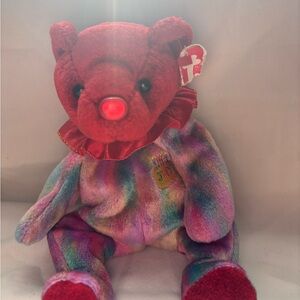 Ty Beanie Baby "July" Birthday Beanie Collection Messed Up Tag